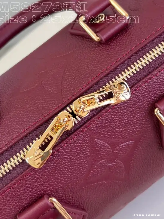 Official oldcobbler SPEEDY VUITTON LOUIS 25 BANDOULIÈRE 0530